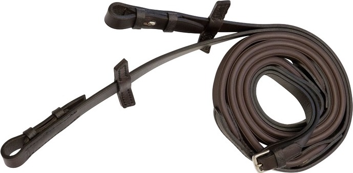 Stübben Otěže gumové Slimline Stübben, různé délky, ebony Varianta: COB/FULL