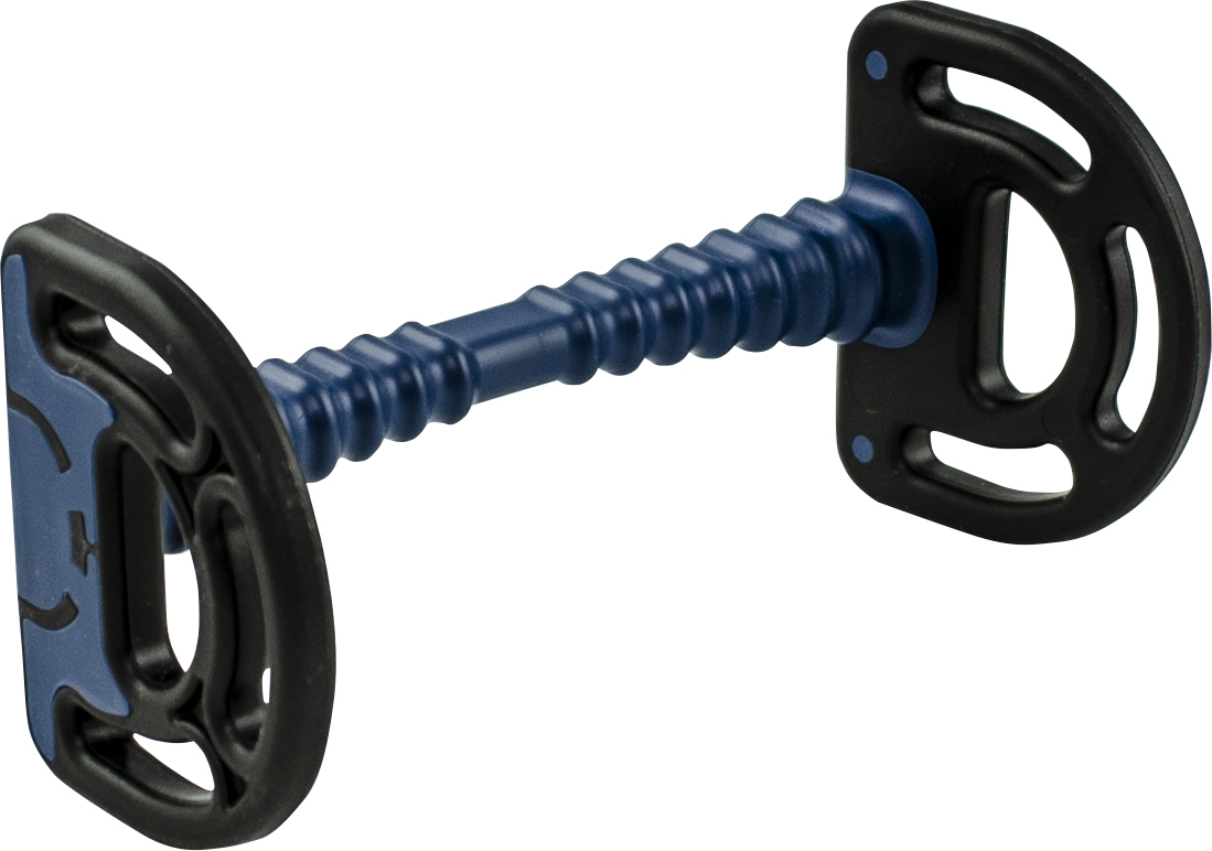 ACAVALLO Udidlo déčkové nelomené Sensitive Bit Acavallo, 14 mm, black/blue Velikost: 12,5 cm
