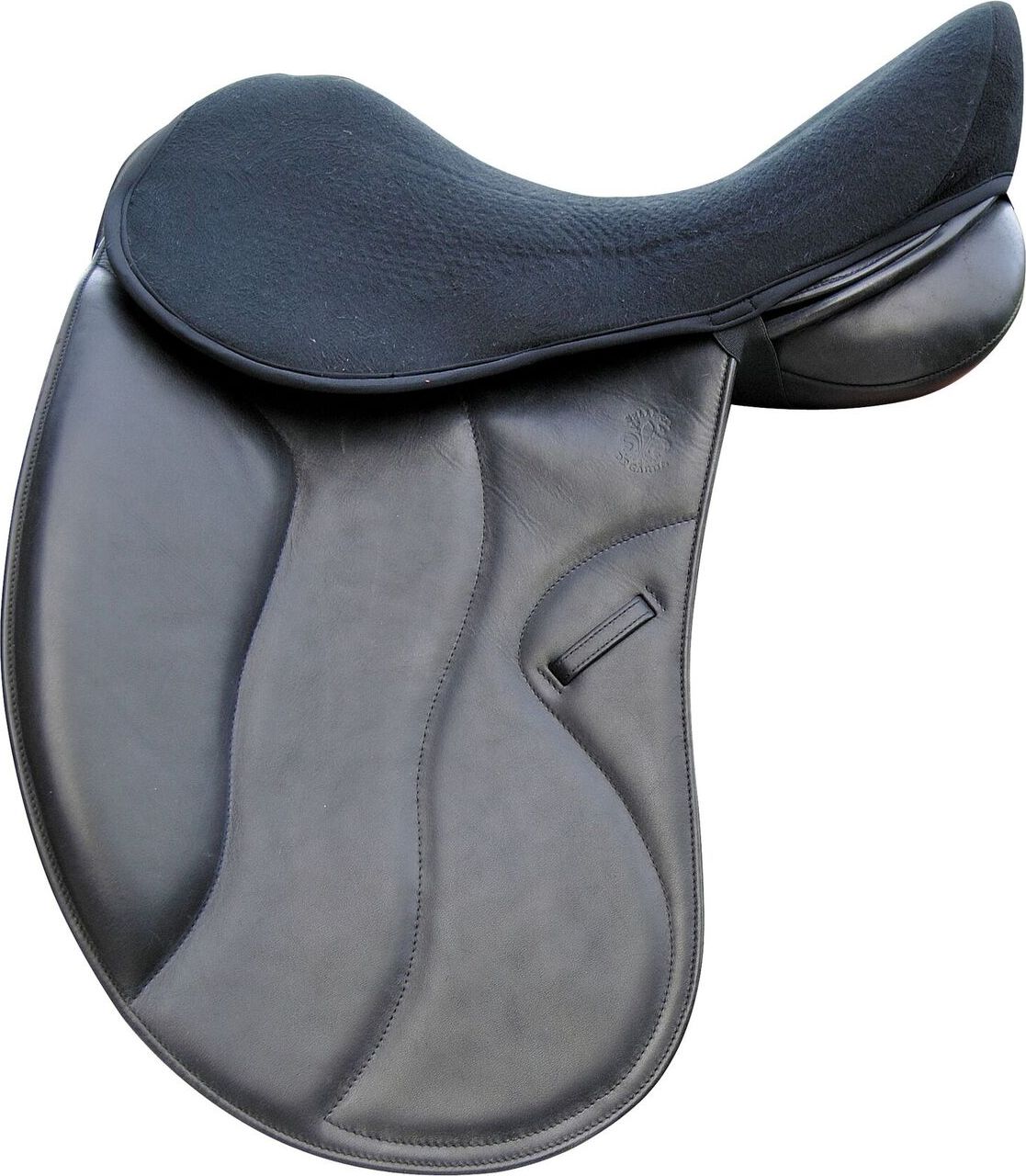 ACAVALLO Potah na posedlí Seat Saver Dressage Dri-Lex ACAVALLO, 20 mm, černý Velikost: L