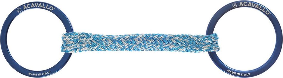 ACAVALLO Udidlo stihlové nelomené Jumpe AluPro Fiber Acavallo, blue Velikost: 14,5 cm
