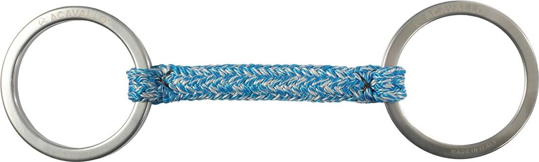 ACAVALLO Udidlo stihlové nelomené Jumpe AluPro Fiber Acavallo, light grey (aluminium) Velikost: 12,5 cm