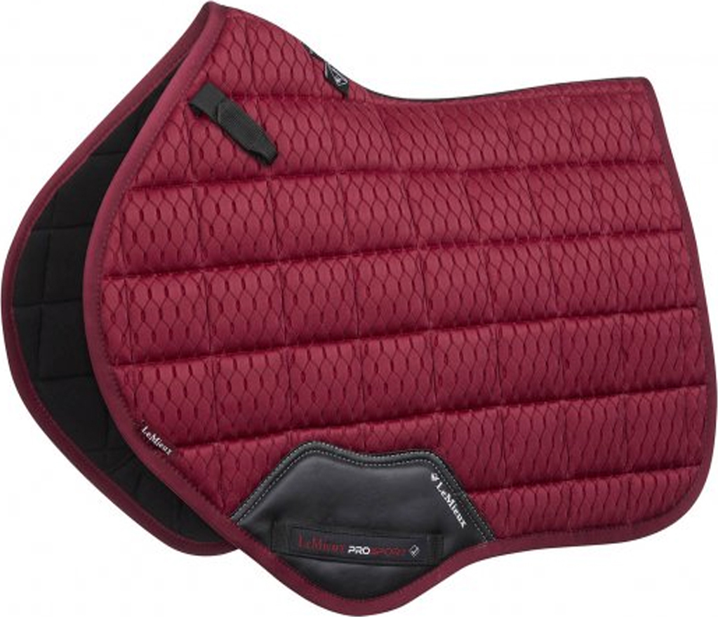 LeMieux Dečka podsedlová Carbon Mesh Air Close Contact LeMieux, všestranná, mulberry Velikost: FULL
