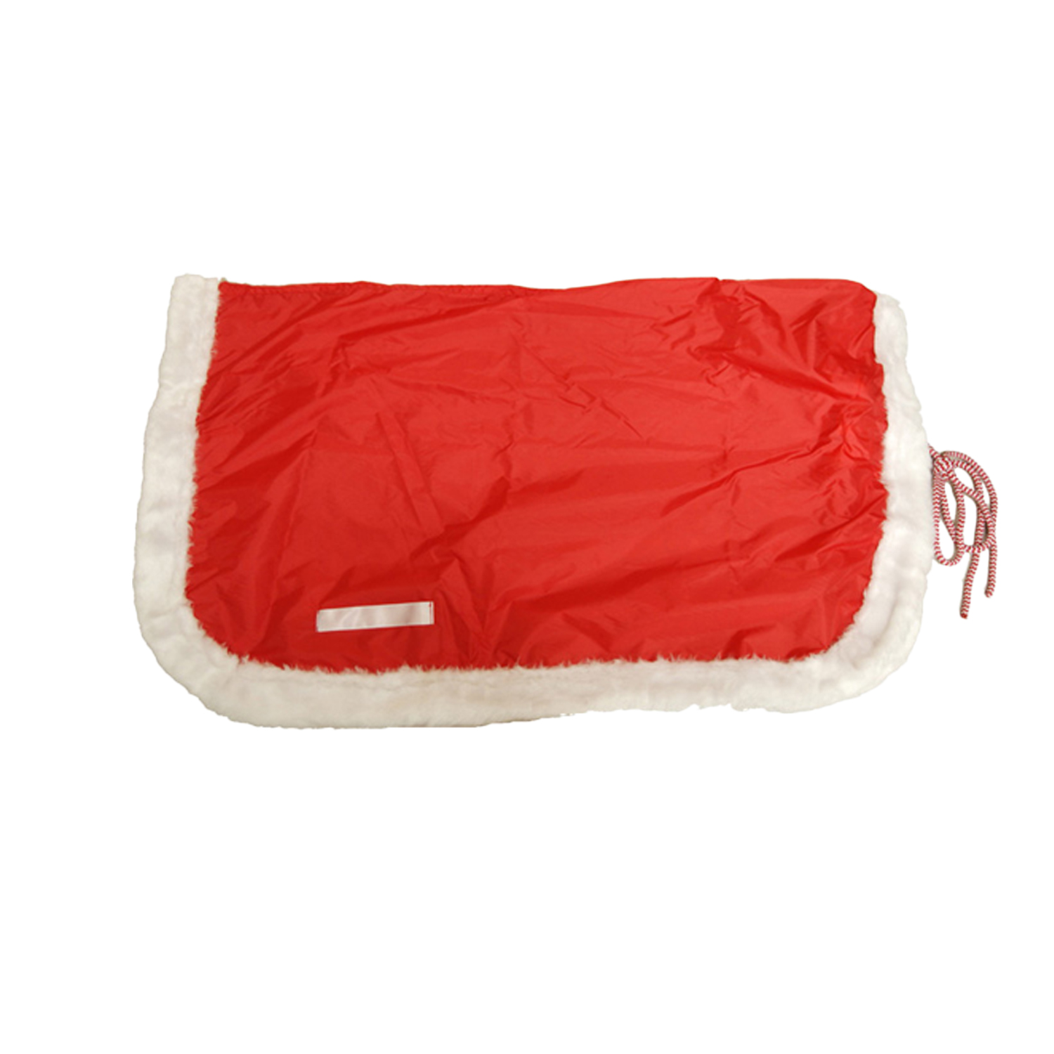 Umbria Equitazione Potah na podsedlovou dečku Umbria Equitazione, vánoční, red/white