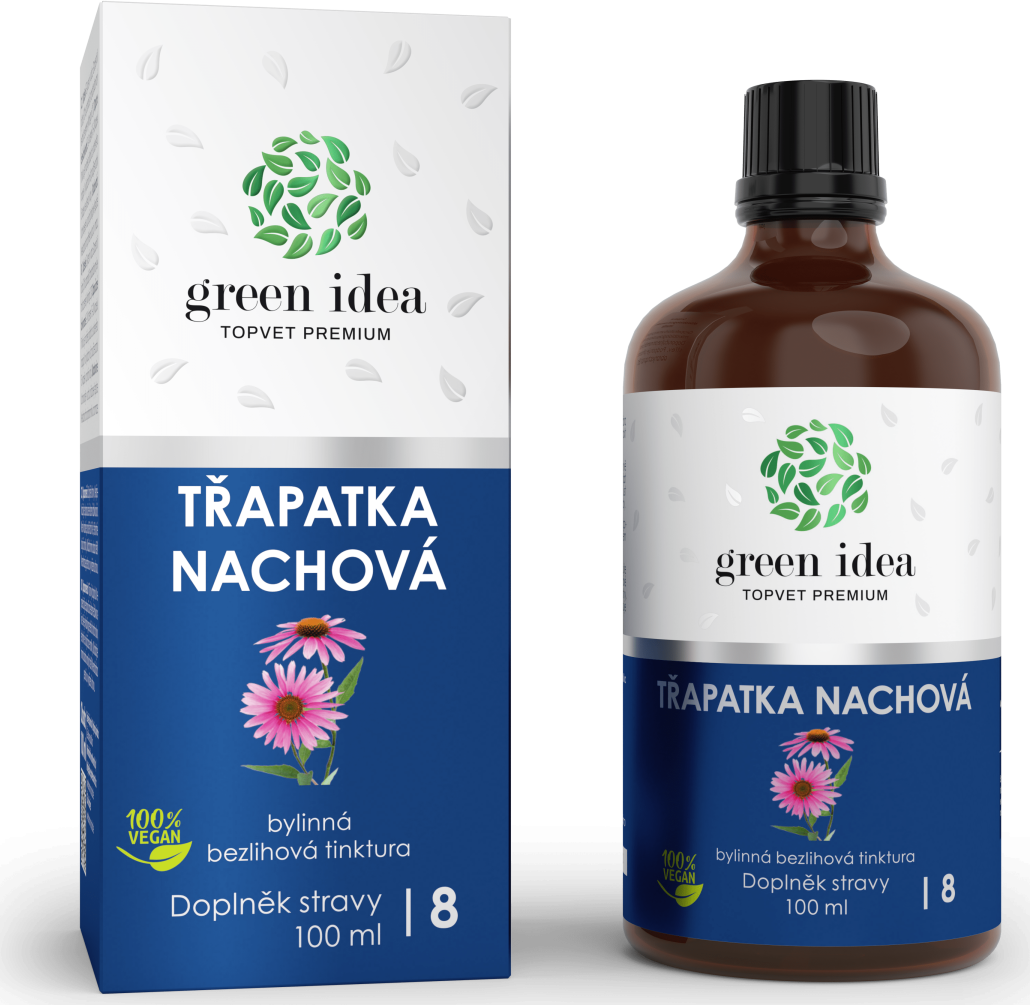 Green idea Echinacea - bezlihová tinktura GREEN IDEA, 100 ml