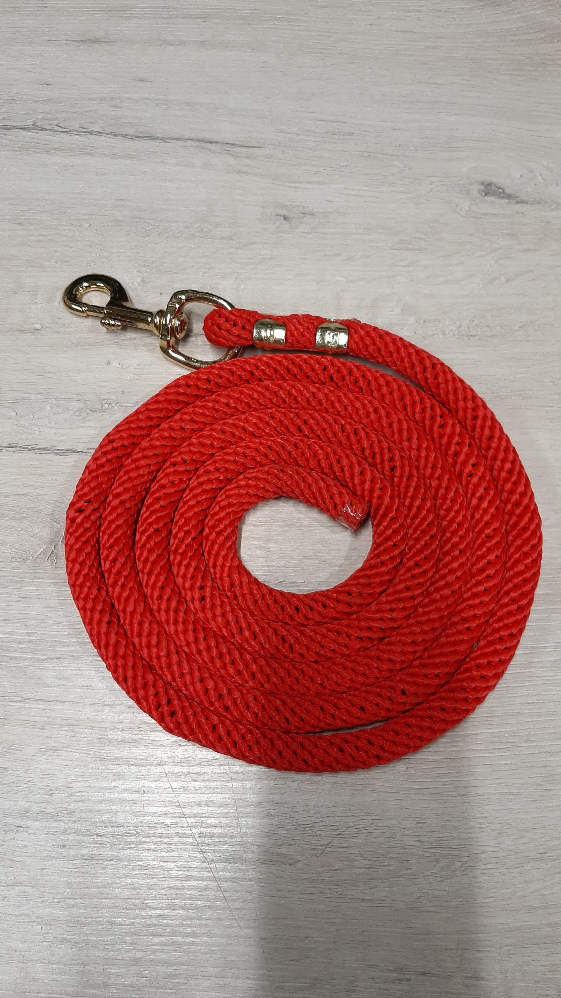 Umbria Equitazione Vodítko nylonové Umbria Equitazione, 2,2 m, red