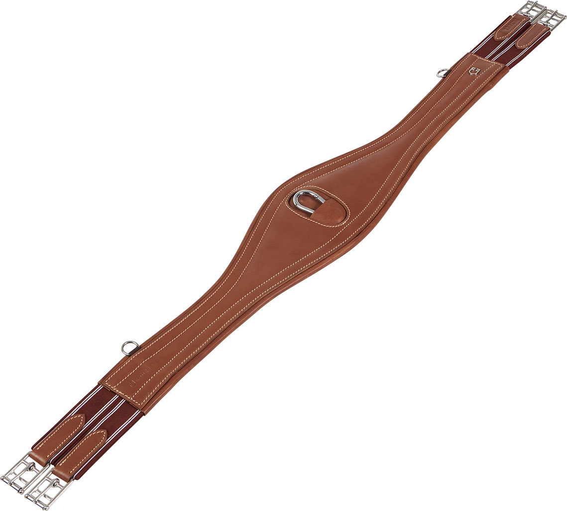 EQUESTRO Podbřišník anatomický Amelie D Equestro, cognac Délka: 100 cm