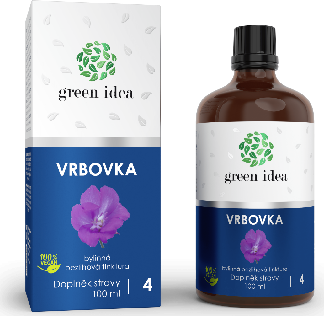 Green idea Tinktura bezlihová Vrbovka GREEN IDEA, 100 ml