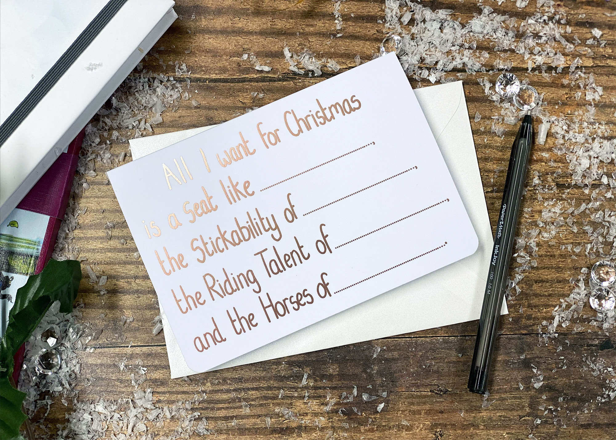 Vánoční přáníčko 'All I want for Christmas' od Emily Cole