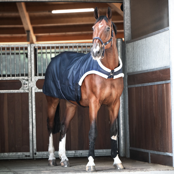 BUSSE Deka pracovní nepromokavá Trainer BUSSE, 50 g, navy Délka zad: 145 cm