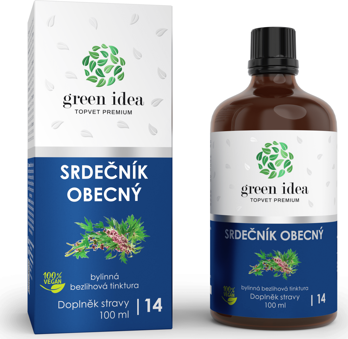 Green idea Tinktura bezlihová - Srdečník GREEN IDEA, 100 ml