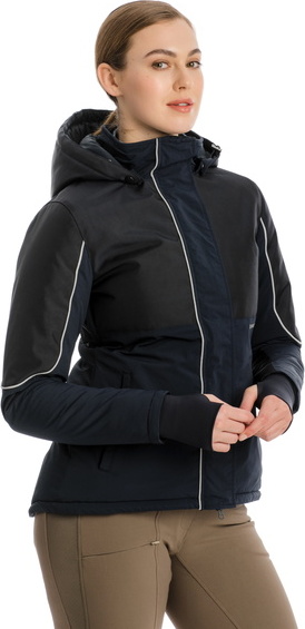 HORSEWARE Bunda zimní Duratech Horseware, dámská, navy Velikost: XL