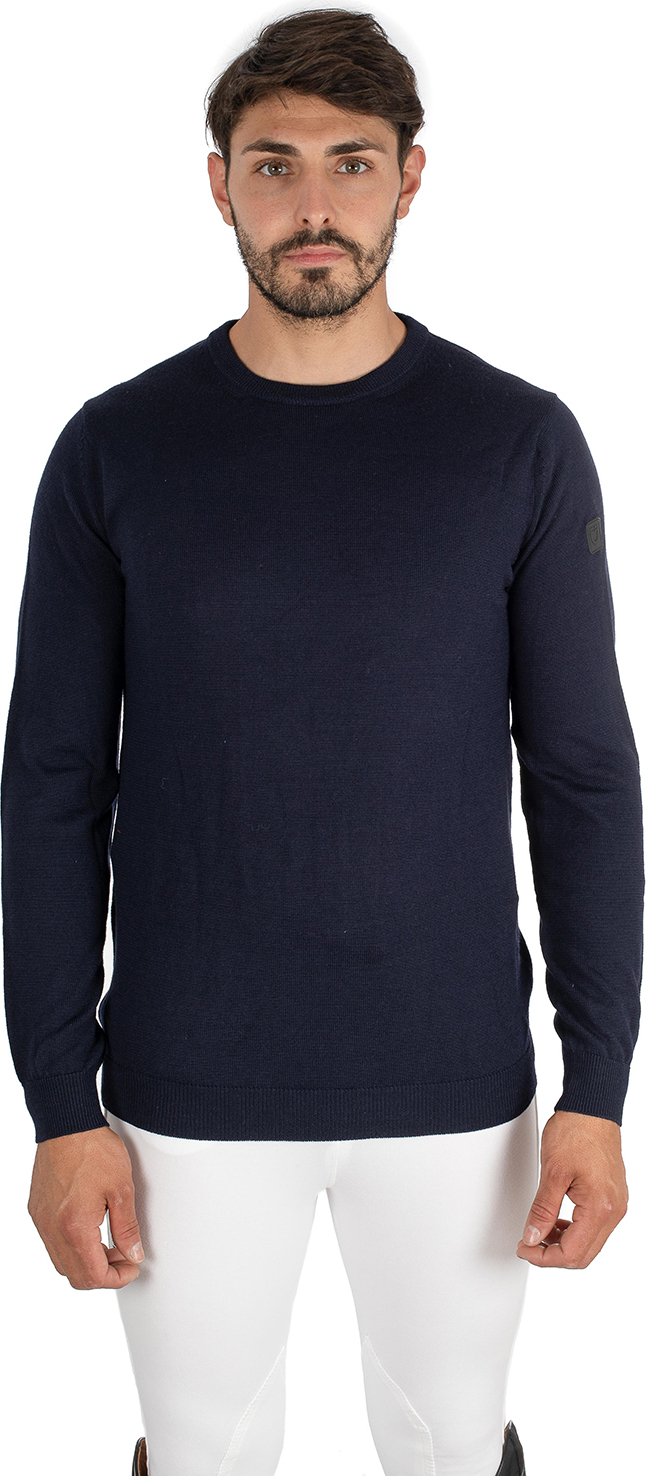 EQUESTRO Svetr Alesund EQUESTRO, pánský, navy Velikost: XXL