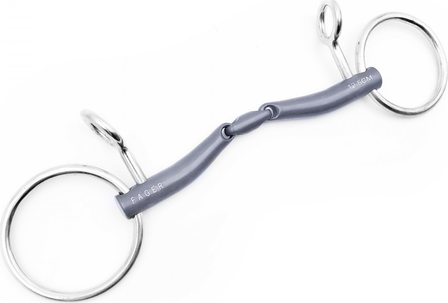 Udidlo Baucher dvakrát lomené Loose Rings Titanium Maria Fager Velikost: 9,5 cm