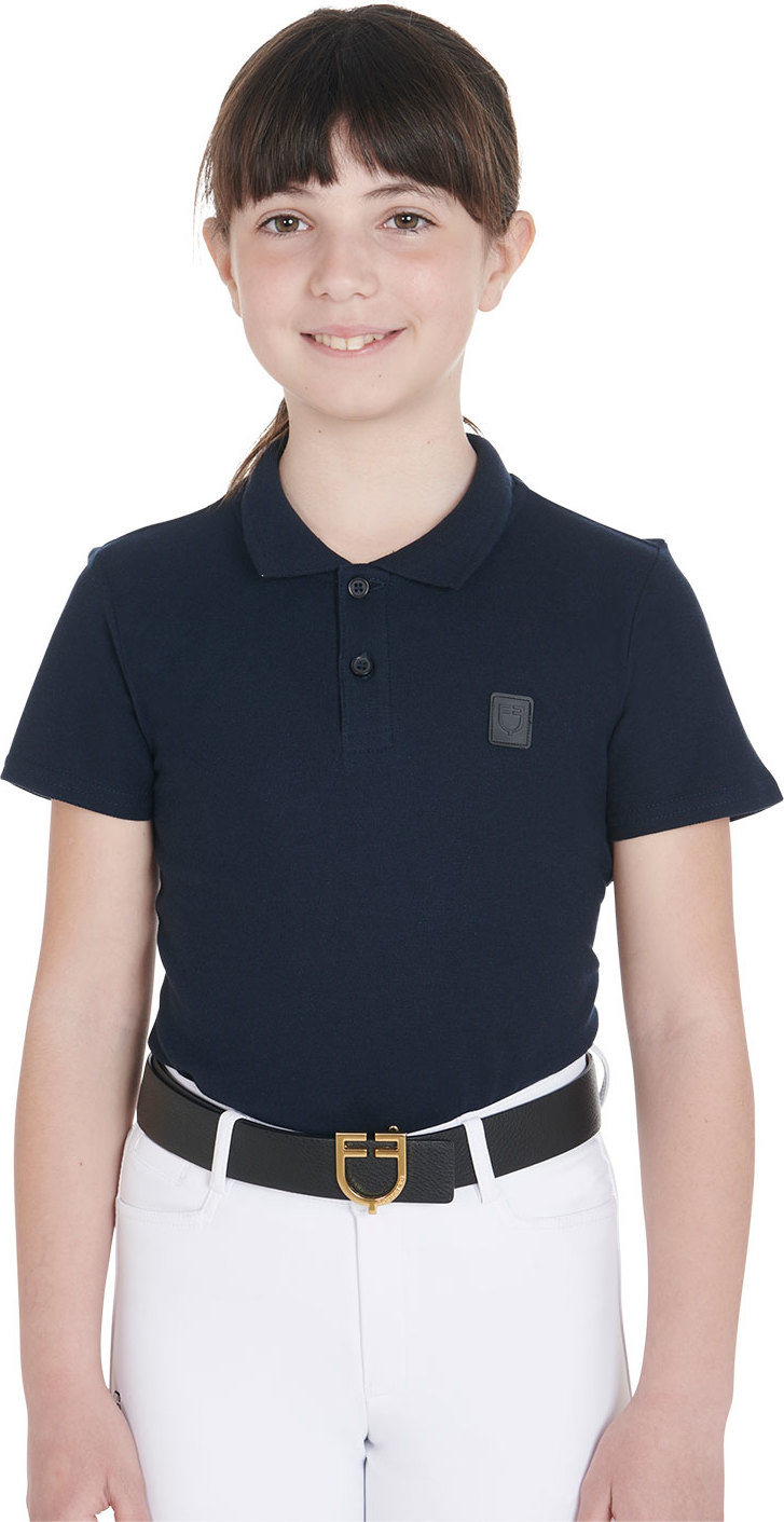 EQUESTRO Triko polo Dalai EQUESTRO, dětské, navy Velikost: 12 let