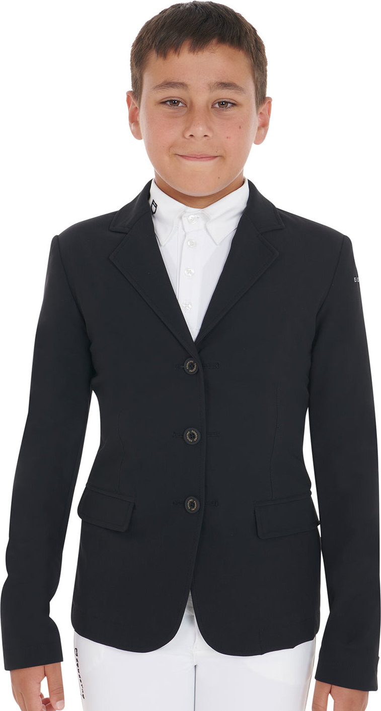 EQUESTRO Sako závodní Reverse EQUESTRO, dětské, unisex, černé Velikost: 10 let