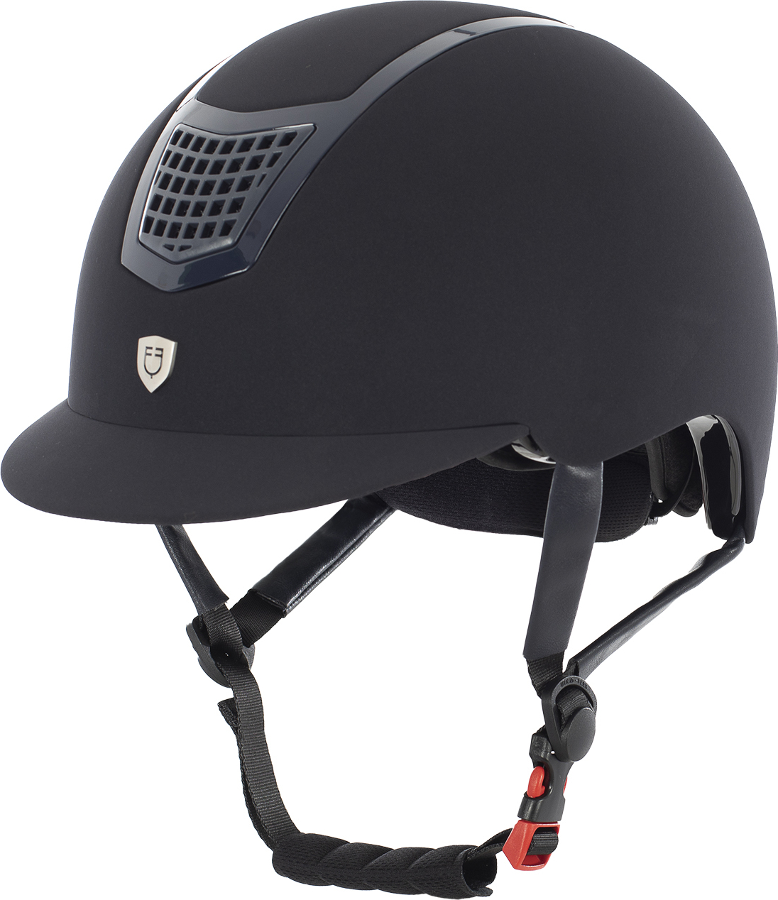 EQUESTRO Helma Eclipse Plain Velvet EQUESTRO, navy Obvod hlavy: 59-61 cm