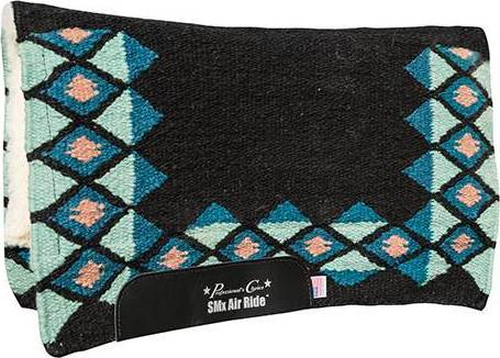 Professional's Choice Dečka podsedlová SMx Quest Professional's Choice, westernová, black/mint