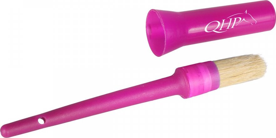 Q-essentials Štětec na kopyta s pouzdrem Q-essentials, fuchsia