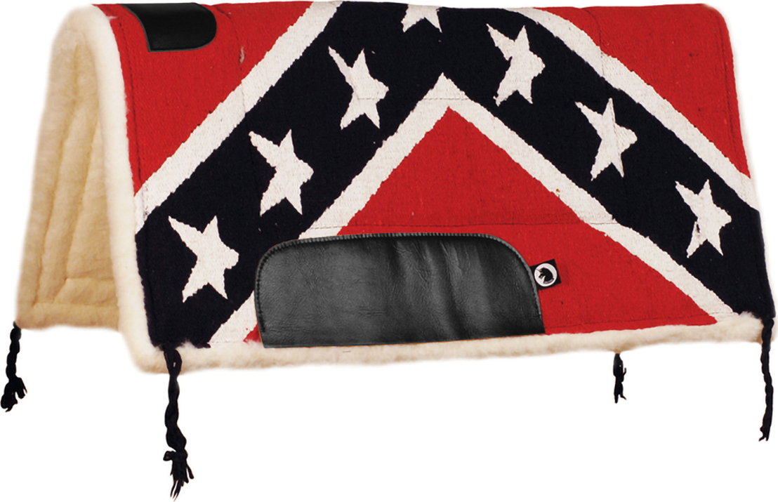 Burioni Dečka podsedlová Southern Flag Burioni, westernová, red/black