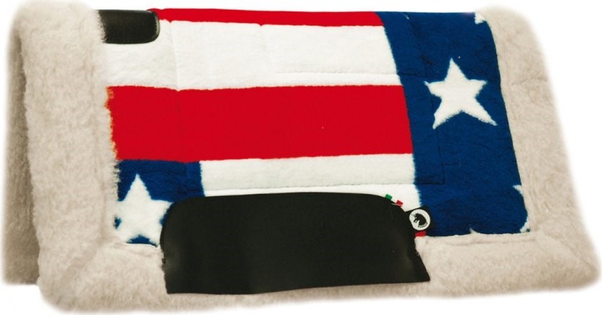 Burioni Dečka podsedlová Pile USA Burioni, westernová, red/blue