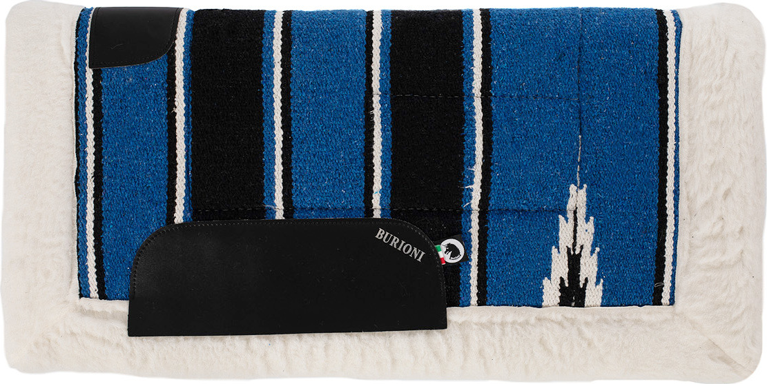 Burioni Dečka podsedlová Navayo Synthetic Burioni, westernová, RN1-LTA, royal blue/black