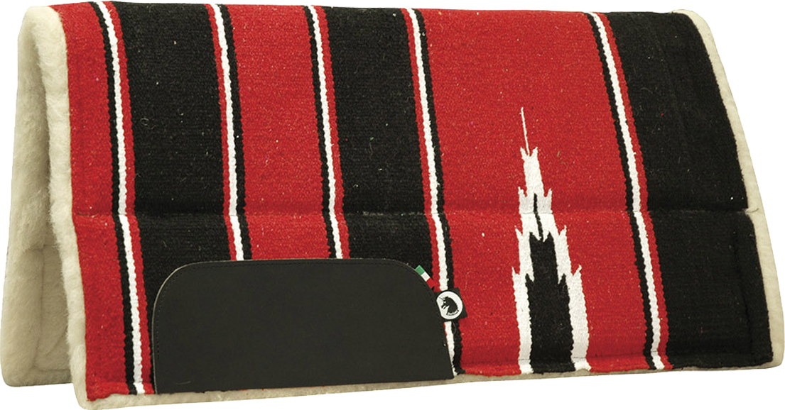 Burioni Dečka podsedlová Navajo Burioni, westernová, RN1-LTB, red/black