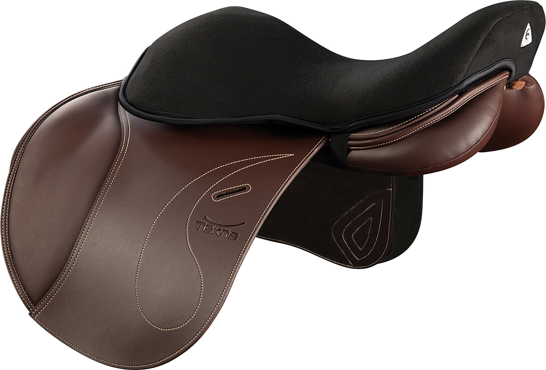 ACAVALLO Potah na posedlí Gel Jump Dri-Lex ACAVALLO, 20 mm, černý Velikost: L