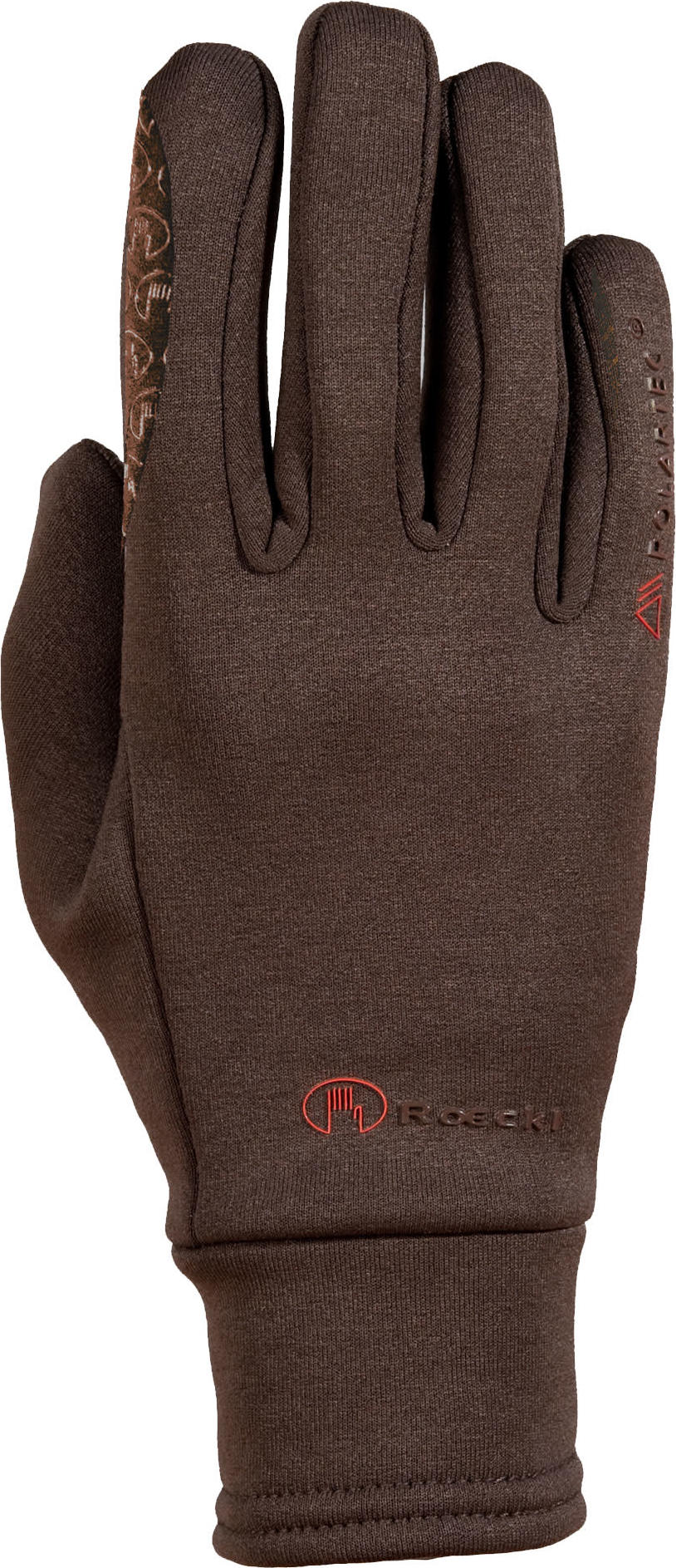 ROECKL Rukavice jezdecké Warwick Roeckl, zimní, mocha Velikost: 8,5