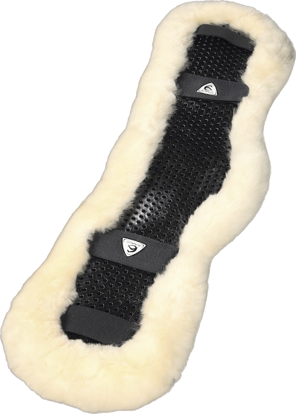 ACAVALLO Potah na podbřišník Eco-Wool Shaped Gel Acavallo, natural Velikost: 50-60 cm