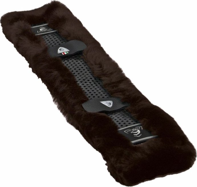 ACAVALLO Potah na podbřišník Eco-Wool/Classic Gel Acavallo, hnědý Velikost: 60-70 cm