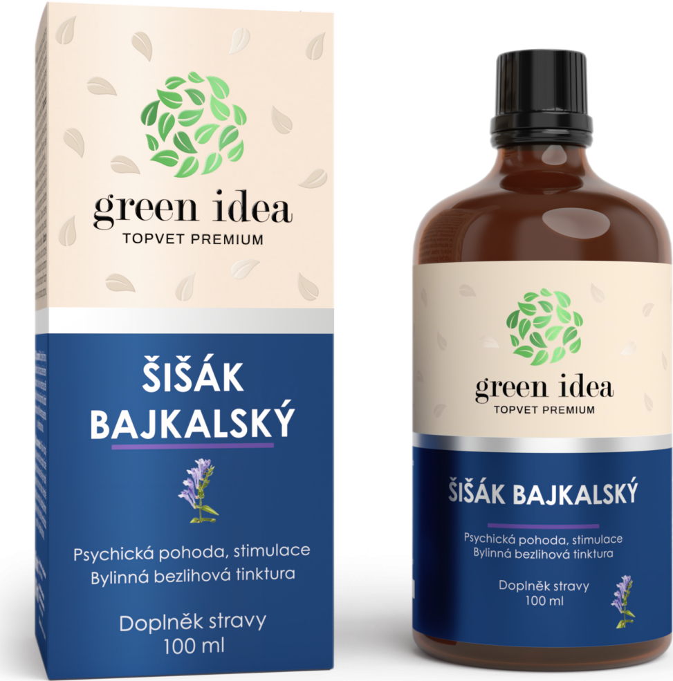Green idea Tinktura bezlihová - Šišák GREEN IDEA, 100 ml