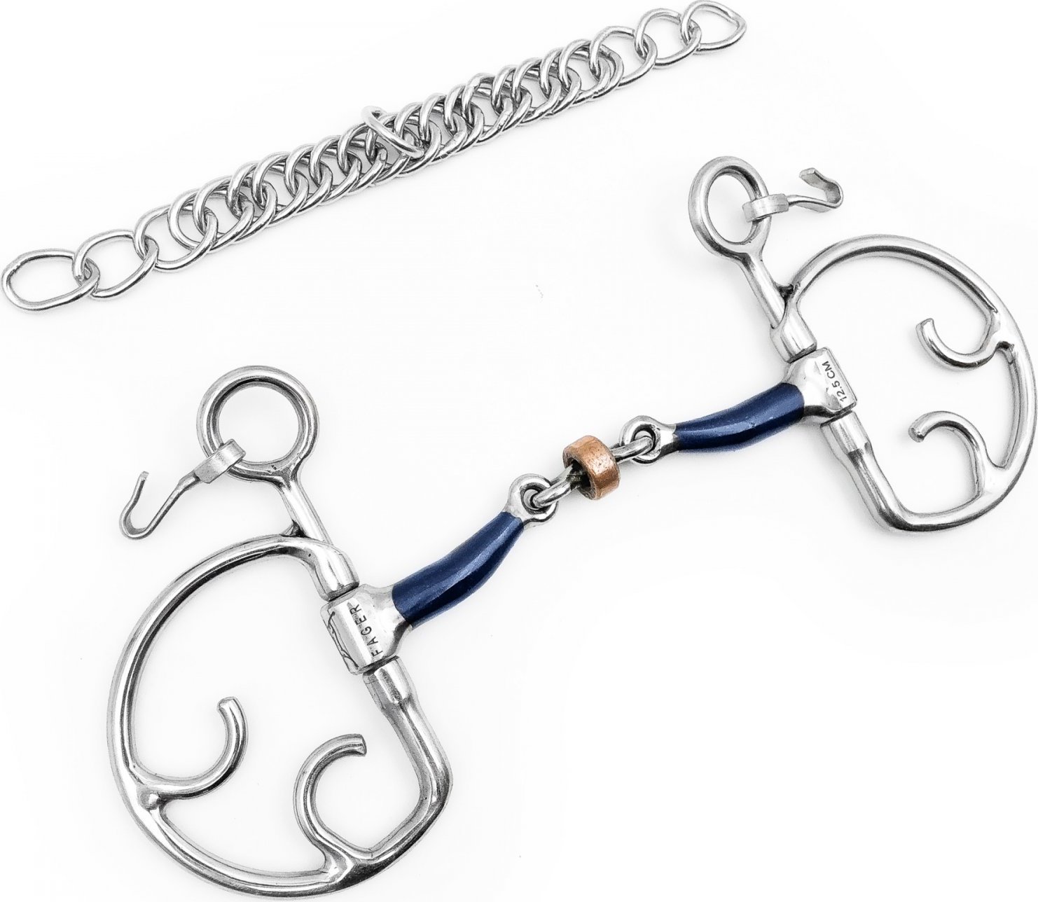 Udidlo Thiedemann dvakrát lomené Sweet Iron Julia Fager Velikost: 11,5 cm