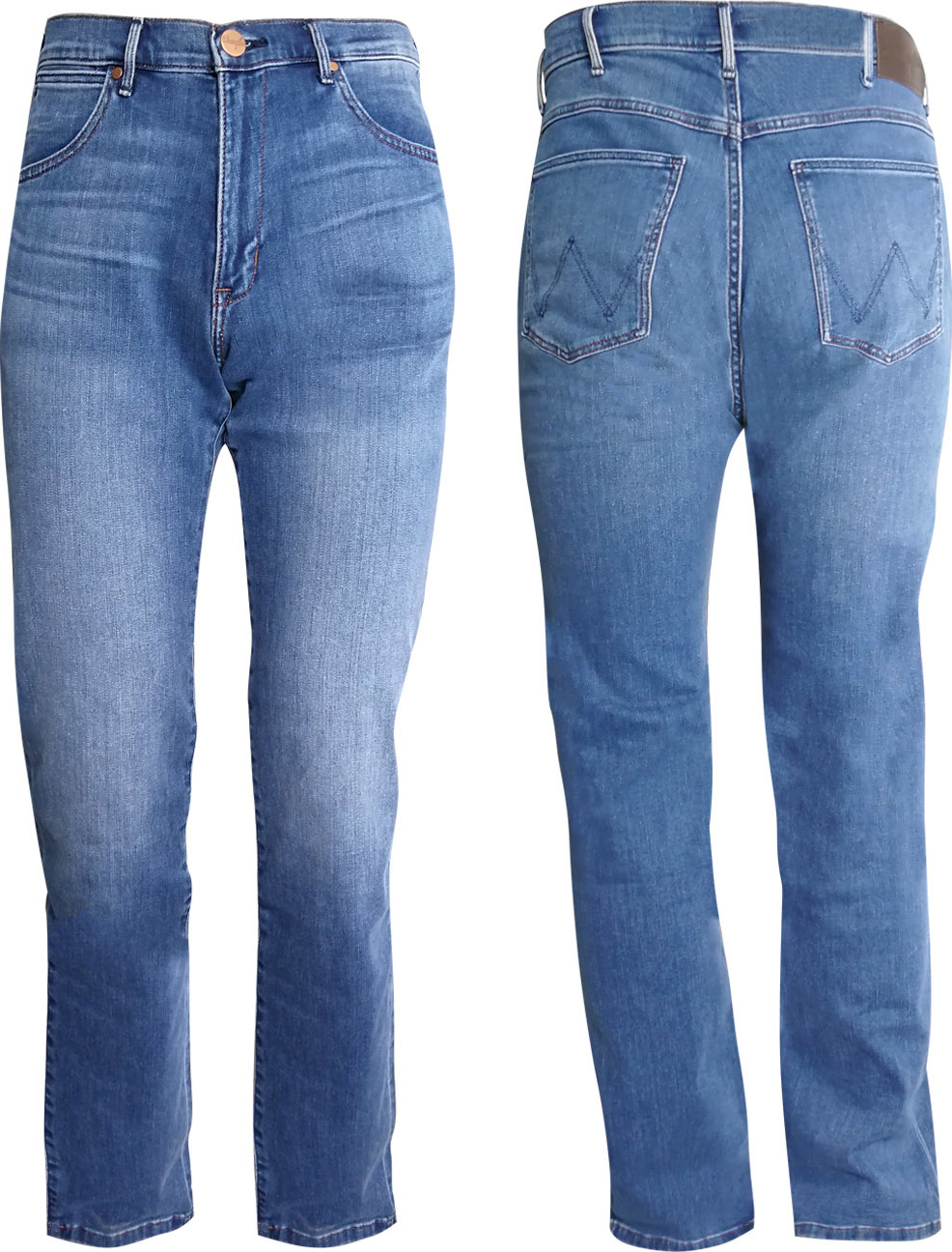Wrangler Džíny Arizona Wrangler, pánské, délka 34, blue Velikost: 34