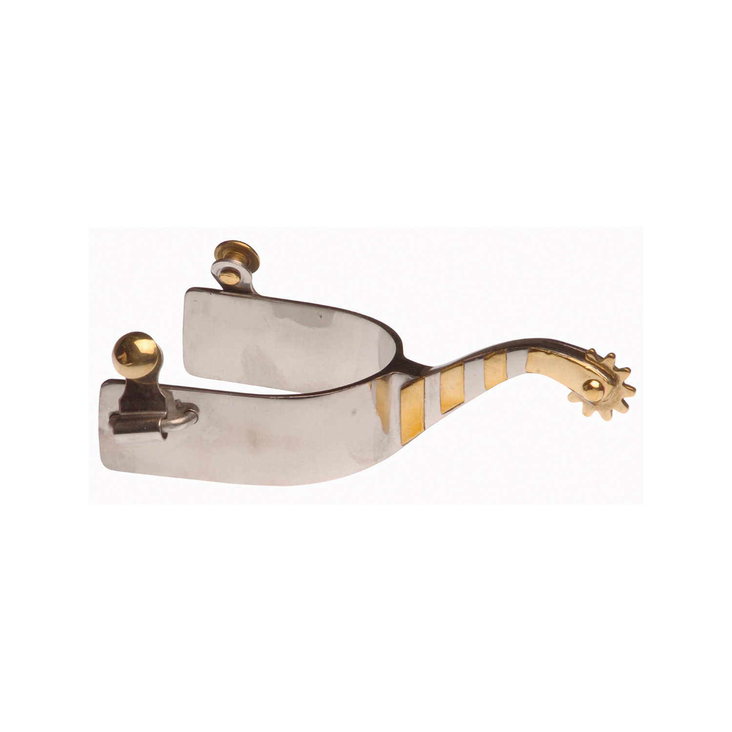 Lakota Šporny westernové Brass Trims Lakota, stainless steel