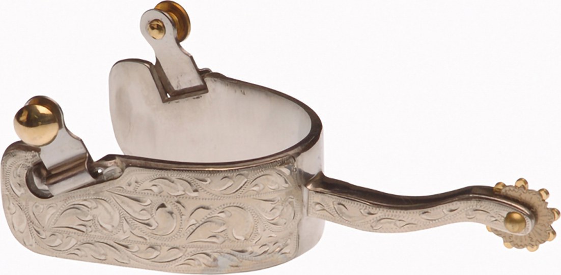Lakota Šporny westernové Silver Trims Lakota, stainless steel
