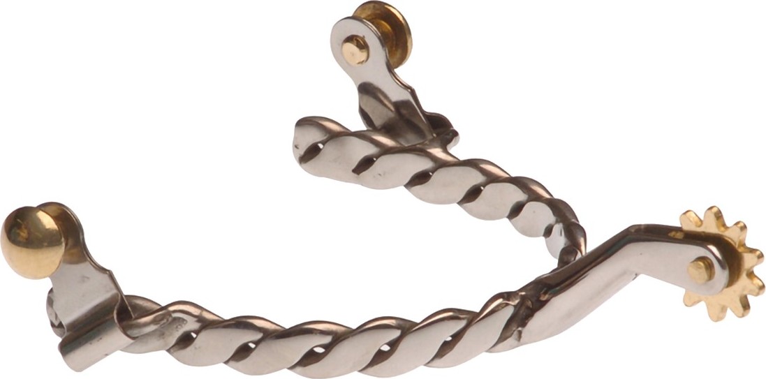 Lakota Šporny westernové Braided Lakota, stainless steel