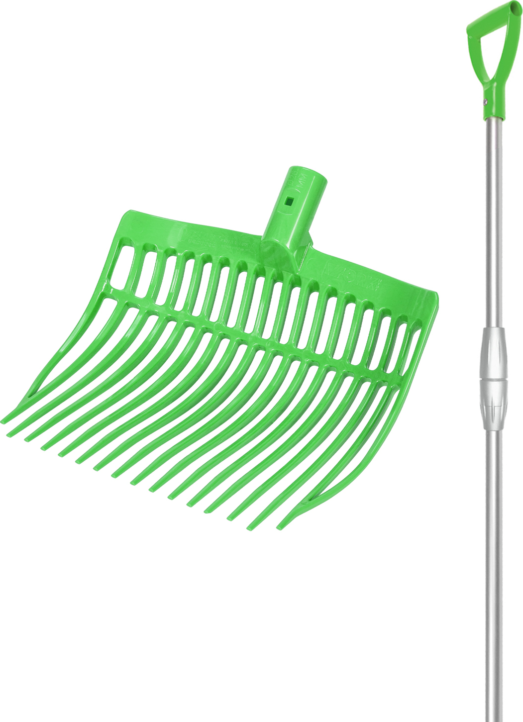 V-Plast Vidle místovací s násadou V-Plast, lime