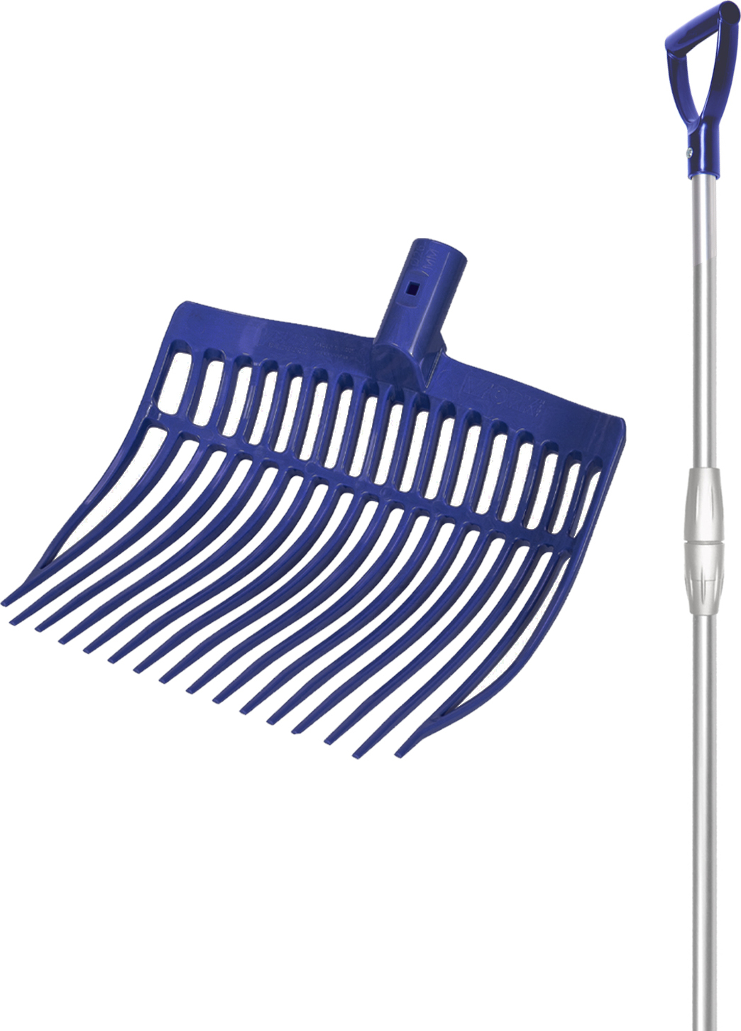 V-Plast Vidle místovací s násadou V-Plast, navy