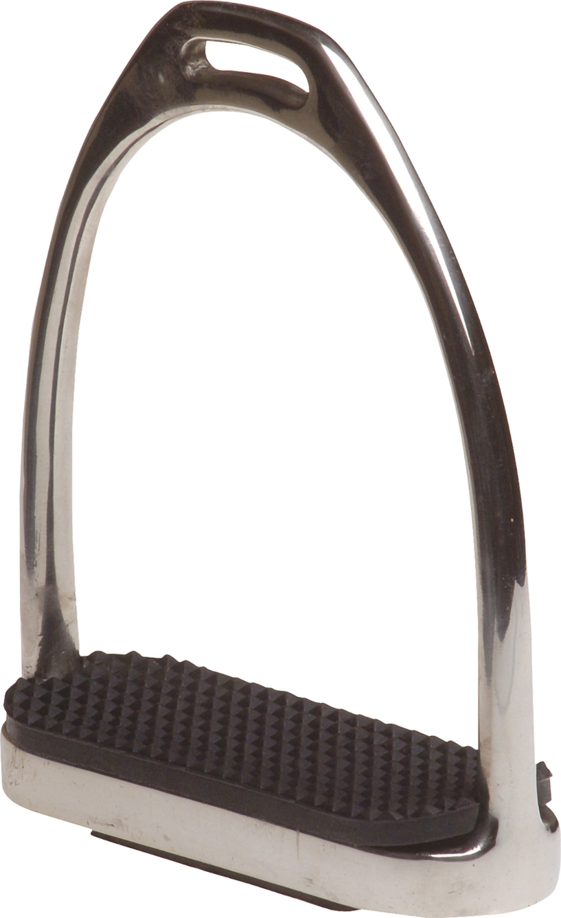 Umbria Equitazione Třmeny kovové Umbria Equitazione, 12 cm, pár, stainless steel Velikost: 10 cm