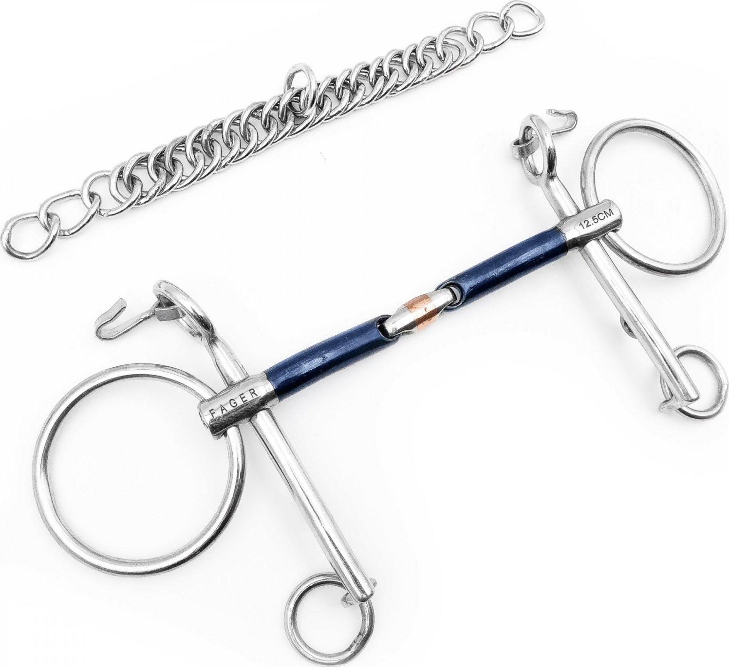 Udidlo Show Pelham dvakrát lomené Sweet Iron John Fager Velikost: 12,5 cm