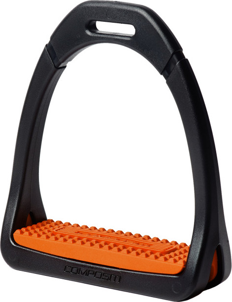COMPOSITI Třmeny plastové Premium Compositi, 10/12 cm, pár, orange Velikost: 12 cm