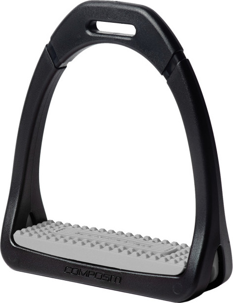 COMPOSITI Třmeny plastové Premium Compositi, 10/12 cm, silver Velikost: 10 cm
