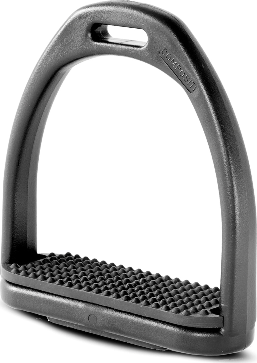 COMPOSITI Třmeny plastové Profile Compositi, 12 cm, pár, černé