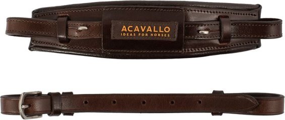 ACAVALLO Nánosník k hackamore Acavallo, tmavě hnědý
