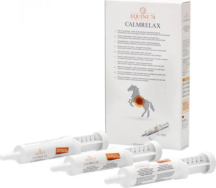 Equine74 Pasta na zklidnění s hořčíkem Calmrelax Equine74, 3x95g