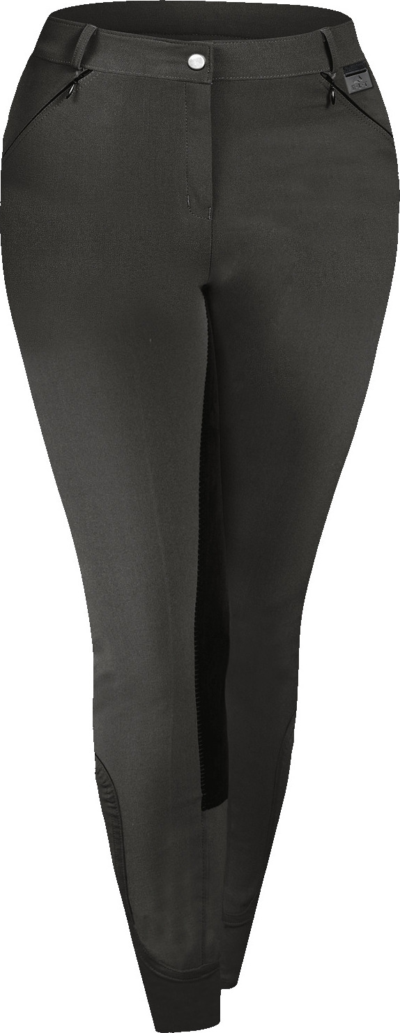 Rajtky Dahlia ELT s celokoženým sedem, plus size, dámské, mud/black Velikost: 42