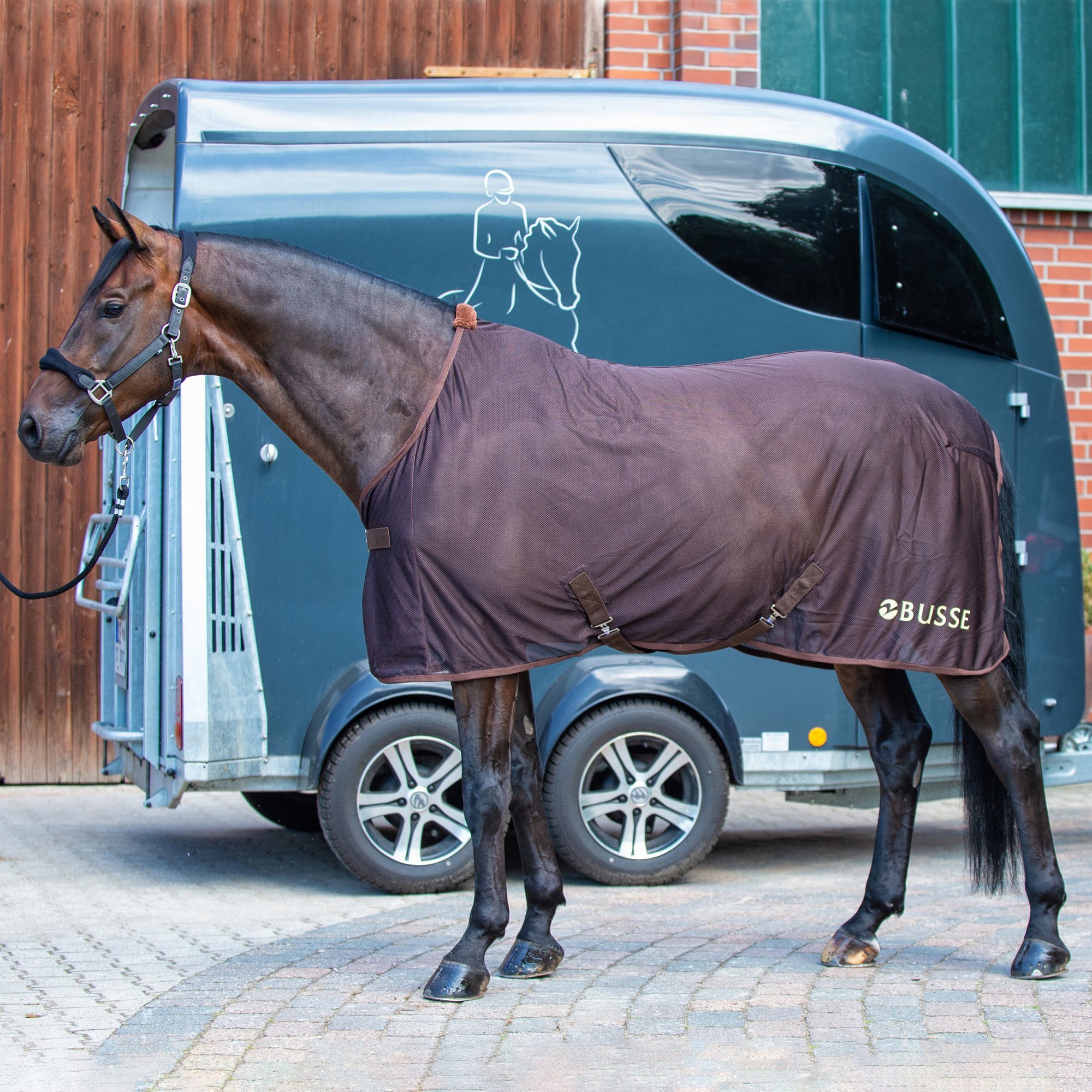 BUSSE Deka proti hmyzu Professional BUSSE, hnědá Délka zad: 165 cm