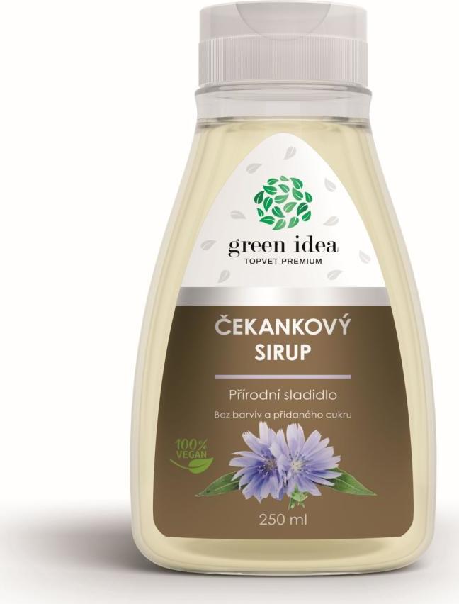 Green idea Sirup Čekankový GREEN IDEA, 250 ml