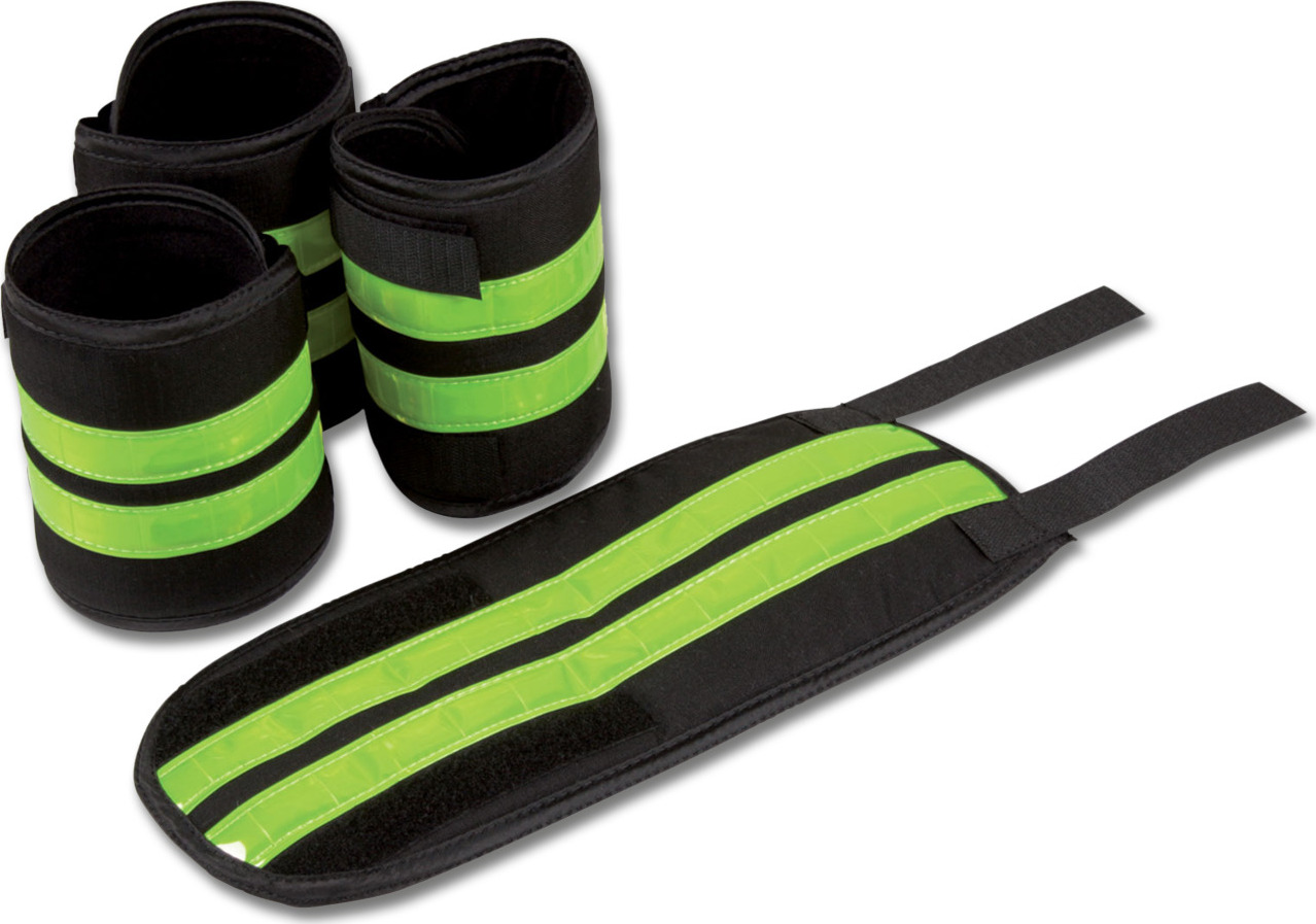 WALDHAUSEN Bandáže reflexní Waldhausen, 4 ks, neon yellow