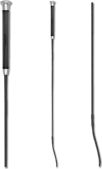 WALDHAUSEN Bič drezurní Waldhausen, více velikostí, černý Délka: 110 cm
